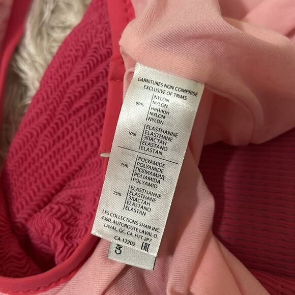 SHAN Swimwear Dahlia Textured Sleeveless Swim Mini Dress in Rose Pink $430 Sz 8 - Picture 16 of 16